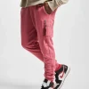 Alpha Industries Herren Jogginghose X Fit Slim Cargo In Rot 8