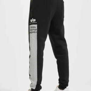 Alpha Industries Herren Jogginghose Safety Line In Schwarz 6