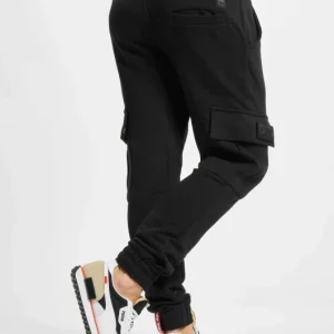 Alpha Industries Herren Jogginghose Terry In Schwarz 6