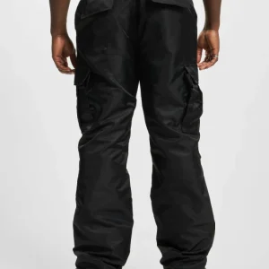 Brandit Herren Cargohose Thermo In Schwarz 6