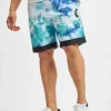 CAYLER & SONS Herren Shorts Csbl Meaning Of Life Tie Dye In Weiß 8