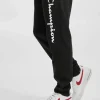 Champion Herren Jogginghose Rib Cuff In Schwarz 10