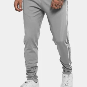 Dropsize Herren Jogginghose Logo Tape In Grau 6