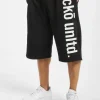 Ecko Unltd Herren Shorts 2 Face In Schwarz 10