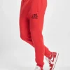 FUBU Herren Jogginghose Script Essential In Rot 10