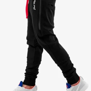 Just Rhyse Herren Jogginghose Big Pocket Tech In Schwarz 6