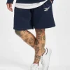 Reebok Herren Shorts TE Vector Fleece In Blau 10