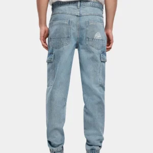 Southpole Herren Cargohose Denim In Blau 6