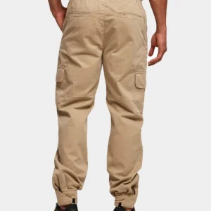 URBAN CLASSICS Herren Cargohose Military In Beige 6