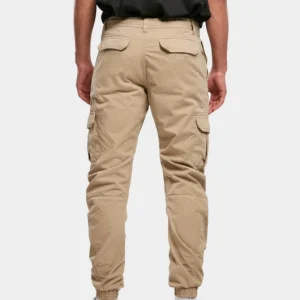 URBAN CLASSICS Herren Cargohose Cargo In Beige 6