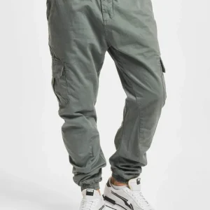 URBAN CLASSICS Herren Cargohose Cargo In Grau 6