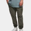 URBAN CLASSICS Herren Cargohose Aop Glencheck In Grau 10