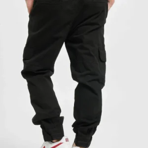 URBAN CLASSICS Herren Cargohose Military In Schwarz 6