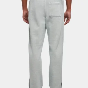 URBAN CLASSICS Herren Jogginghose Heavy Terry Garment Dye Slit In Blau 6