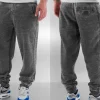 URBAN CLASSICS Herren Jogginghose Burnout In Grau 10