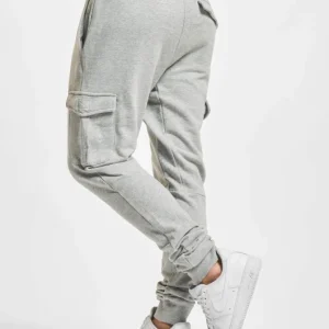 URBAN CLASSICS Herren Jogginghose Fitted Cargo In Grau 6