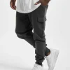 URBAN CLASSICS Herren Jogginghose Fitted Cargo In Grau 10