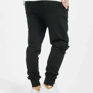 URBAN CLASSICS Herren Jogginghose Cutted Terry In Schwarz 6