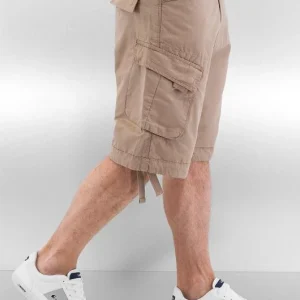 URBAN CLASSICS Herren Shorts Cargo Twill In Beige 6
