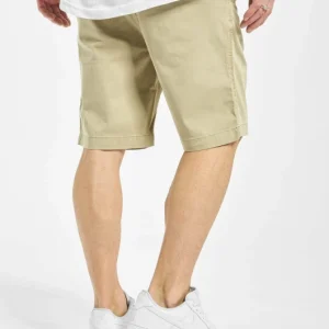 URBAN CLASSICS Herren Shorts Hobart Stretch Twill In Beige 6