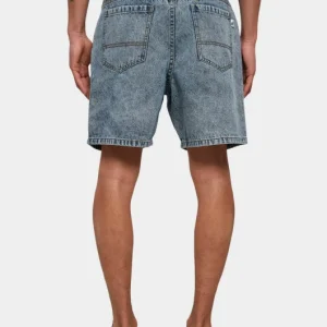 URBAN CLASSICS Herren Shorts Organic Denim Bermuda In Blau 6