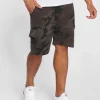 URBAN CLASSICS Herren Shorts Camo Terry In Camouflage 8