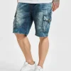 URBAN SURFACE Herren Shorts Cargo In Blau 10
