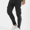 VSCT Clubwear Herren Cargohose Keanu Cargo In Schwarz 8